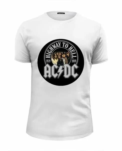 Термонаклейка на футболку (термоаппликация) ACDC, Рок