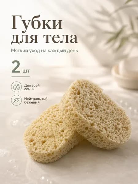Губка для тела мочалка для душа массажная банная