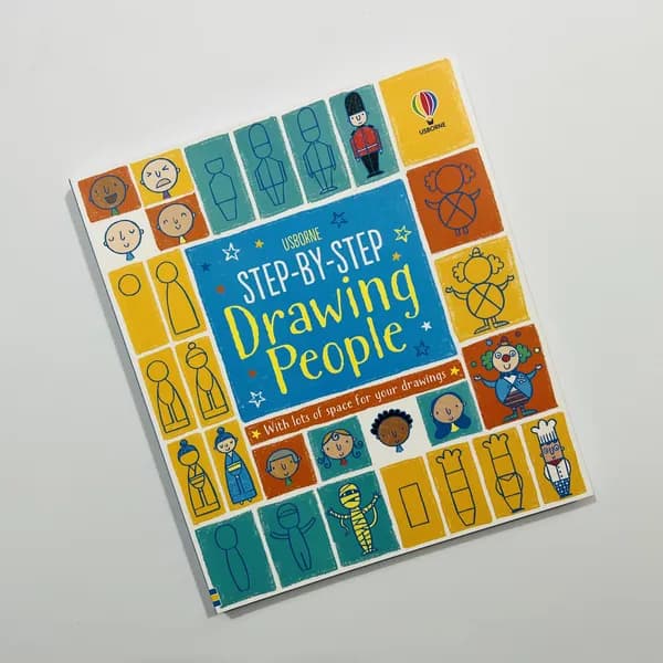 Step-by-Step Drawing People Fiona Watt Книга на иностранном языке на английском языке