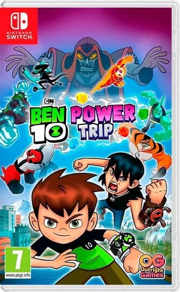 Игра Ben 10: Мощное Приключение NSW (Nintendo Switch, Русские субтитры)