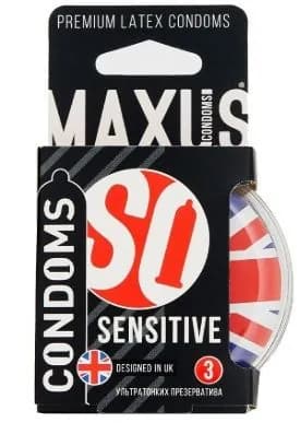 Презервативы Maxus Sensitive, ультратонкие, 3 шт