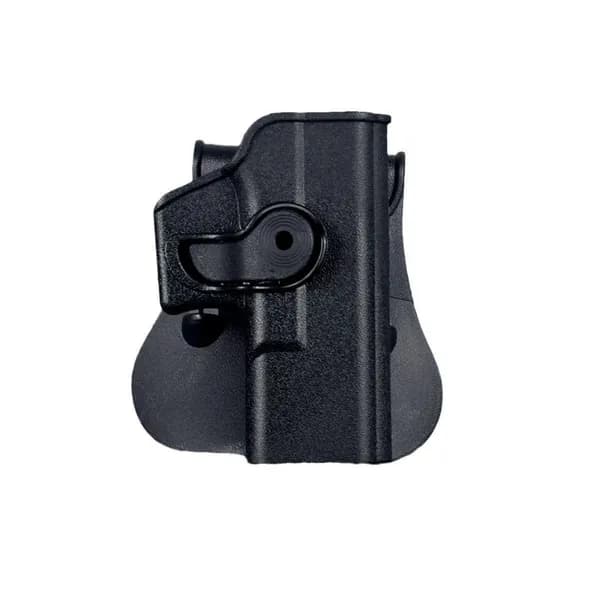 Тактический кобура Glock двойной магазин для пистолета 9 мм G17 G19 G22 G23 охота на открытом воздухе черный аксессуар пейнтбола