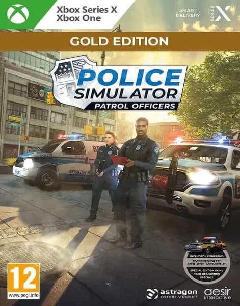 Игра Police Simulator Patrol Officers Gold Edition Xbox One, Series X Русская Версия Диск на Xbox