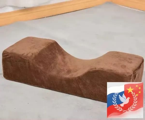 Подушка для наращивание ресниц ортопедическая на кушетку под голову, подушка лешмейкера