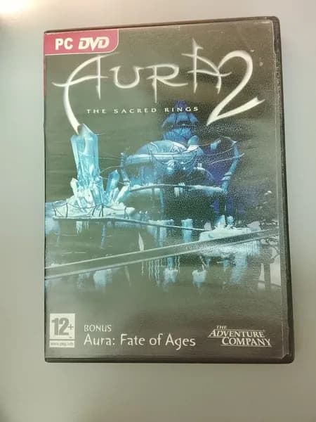 Диск с винтажной игрой для слабого ПК Aura 2, The sacred rings