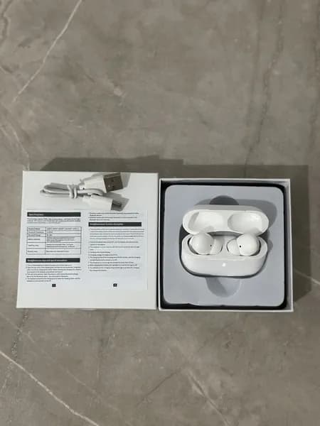 Наушники с микрофоном, темно-бордовый