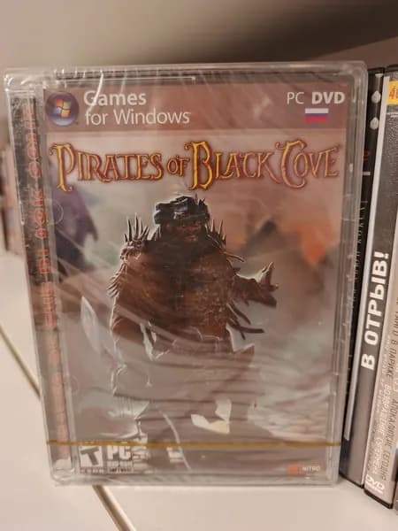Видеоигра Pirates of Black Cove (Пираты Черной Бухты) 2011 на ПК DVD (запечатан!)