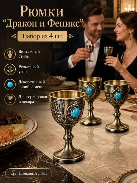 Коллекционная антикварная посуда с росписью золотом и узорами