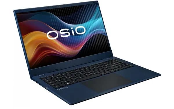 OSiO BaseLine Ноутбук 15.6", Intel Processor N100, RAM 8 ГБ, SSD 512 ГБ, Intel UHD Graphics, Windows Home, (B150I-002C), синий, Русская раскладка