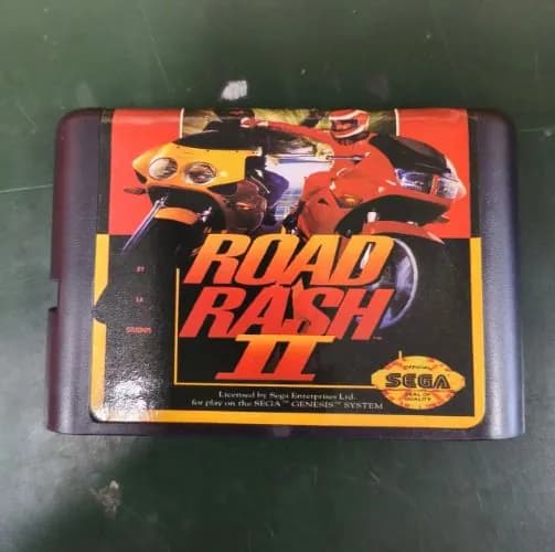 Игровой картридж для приставки 16 bit: ROAD RASH 2 (Русская версия-без коробки)