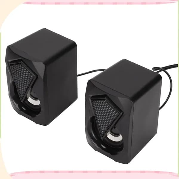Портативные USB колонки X2, их объемный звук и RGB подсветка для дома и офиса