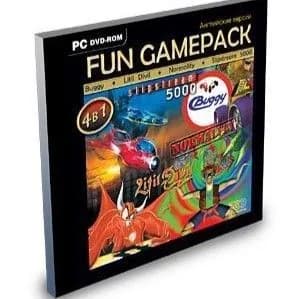 Игра для ПК Fun Gamepack 4 в 1 (английская версия, Новый диск)