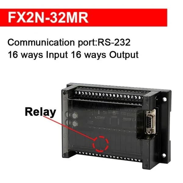 ПЛК FX2N-32MR PLC контроллер для АСУТП