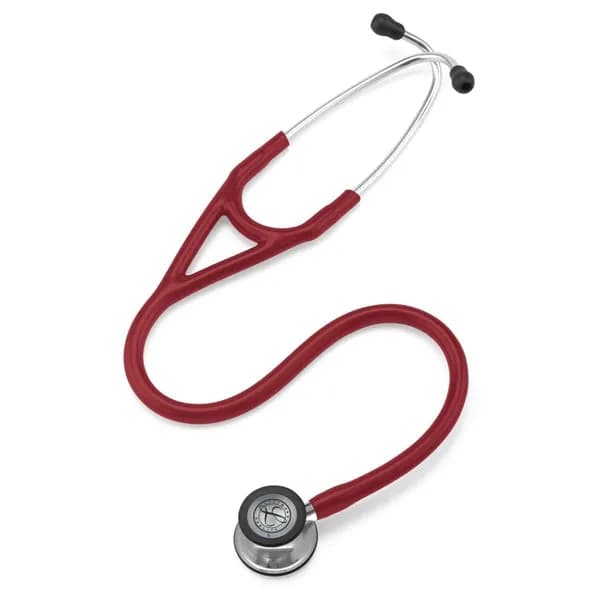 Стетоскоп Littmann Cardiology IV Бордовый с зеркальным колоколом, 69 см, 6170