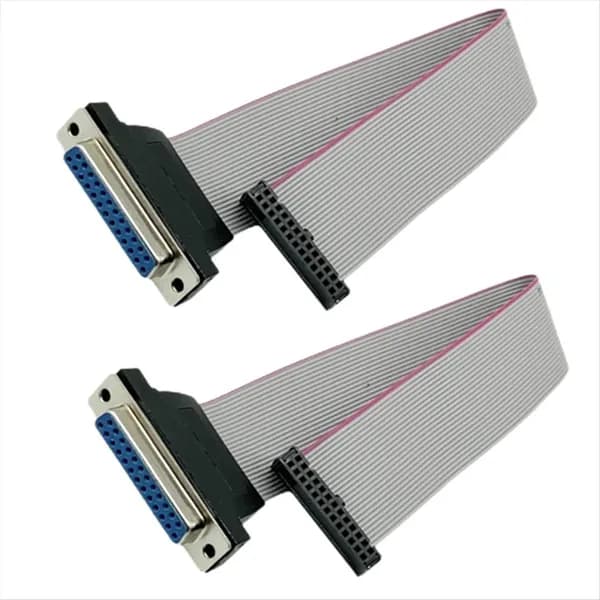 Плоский ленточный кабель DB25 FC-26 (гнездо) для ЖК-мониторов, аксессуары для очистки экрана (пластик)