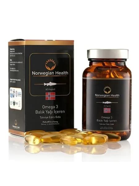 Norwegian Health Омега-3 60 капсул