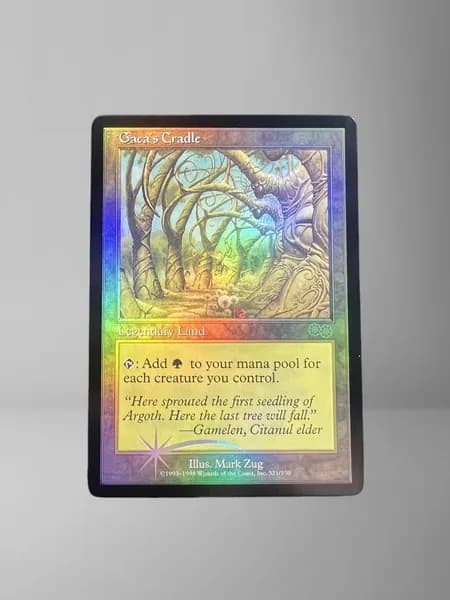 Коллекционная карточная игра MTG Gaeas Cradle Judge Gift 1998 foil