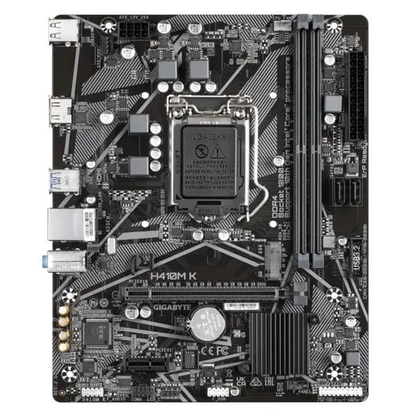 Gigabyte H410M K 2.0 Материнская плата LGA1200, Q470,