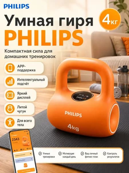 гиря Цельная, 4 кг