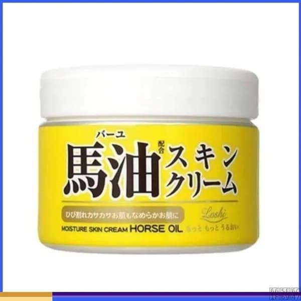ROLAND Horse oil body cream универсальный увлажняющий крем с лошадиным маслом Loshi, 220 мл