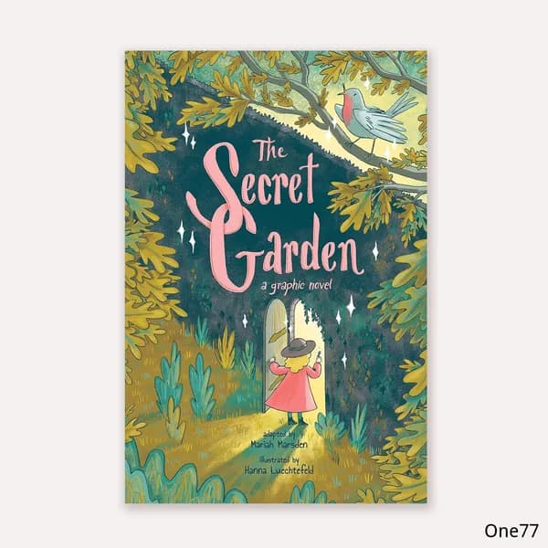 The Secret Garden: A Graphic Novel Mariah Marsden Комикс и графический роман на английском языке
