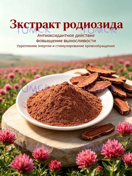 300г Экстракт родиолы розовой порошок / антиоксидант, повышение выносливости и энергии организма/натуральный