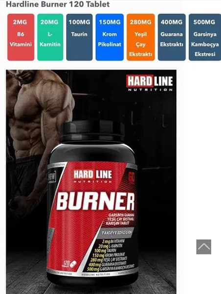 Hardline Nutrition Барер 120 Таблетка