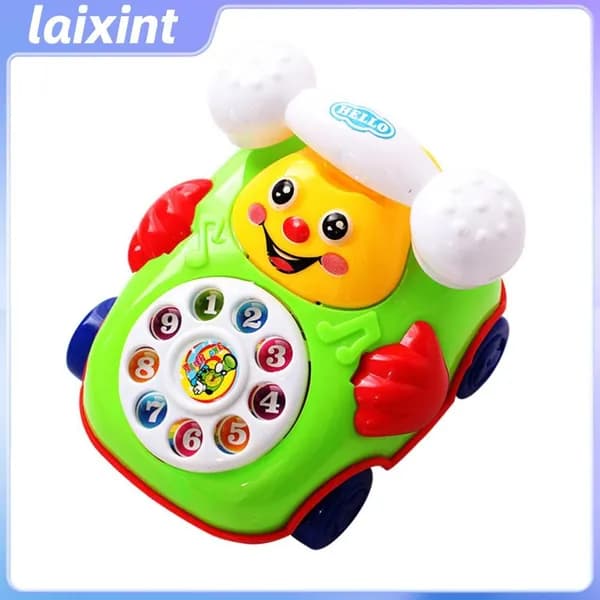Игрушка-телефон из проволоки с улыбкой