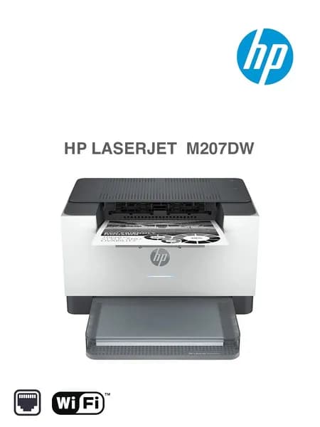 HP LaserJet M207dw лазерный чёрно-белый принтер