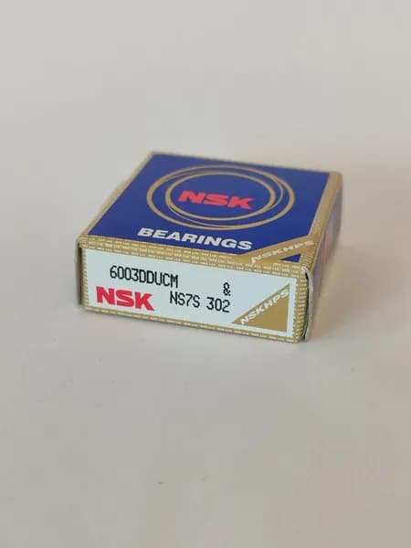 NSK Подшипник автомобильный, диаметр 17 мм, 1 шт., арт. 6003DDUCM