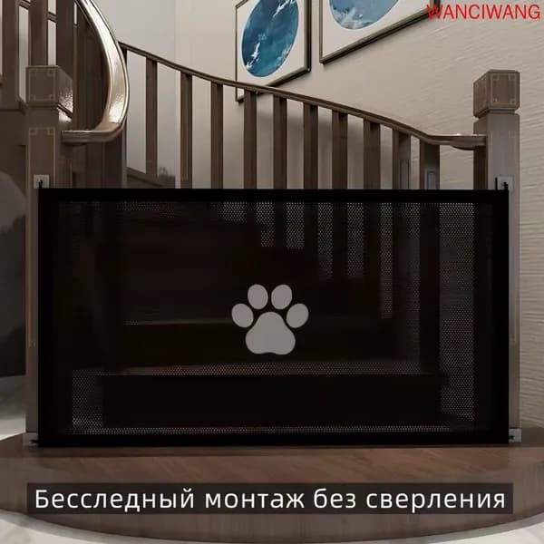 Ограждения без перфорированных животных, перегородки, портативные складки для кошек и собакLJQ