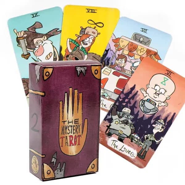 Карты Таро, Таинственное Таро / The Mystery Tarot 78шт, Гравити Фолз / Gravity Falls