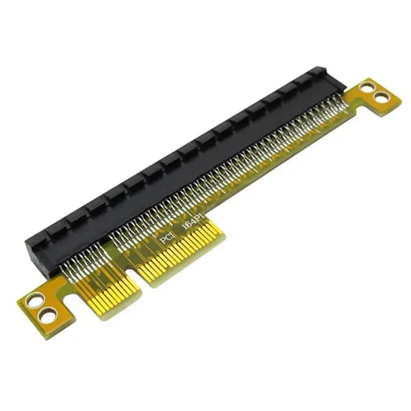 PCIE 4X16X Riser Card преобразователь PCI Express от мужчины к женщине адаптерудлинитель Поддержка карты PCIe 4X 8X Card 16X Card