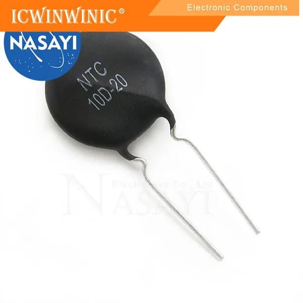 5шт NTC thermistor NTC10D-20 10D-20 negative temperature coefficient resistor наличный товар