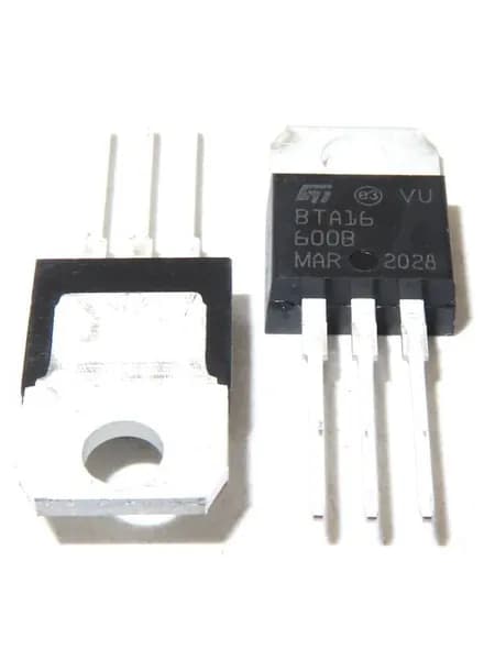 10 шт BTA16-600B TO-220, трехполюсный СИМИСТОР 16A 600 В, Охранное оборудование запчасти
