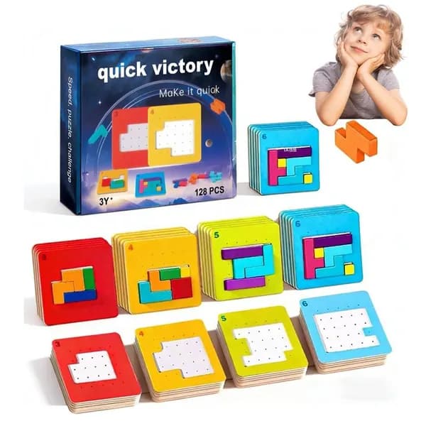 Детская настольная игрушка-головоломка