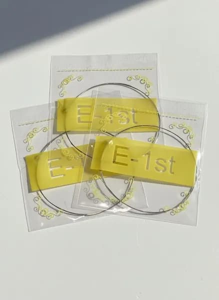 3 шт. Первая струна для акустической гитары Extra Light, для электрогитары, калибр .010, длина 85 см, металлическая, ALICE A306