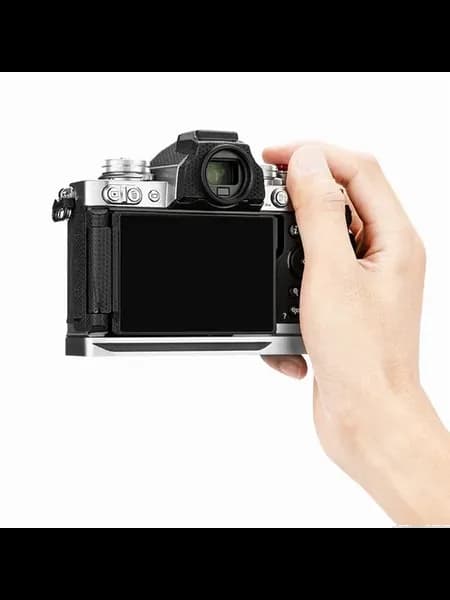 Рукоятка держатель кронштейн для Nikon Zfc серебристый