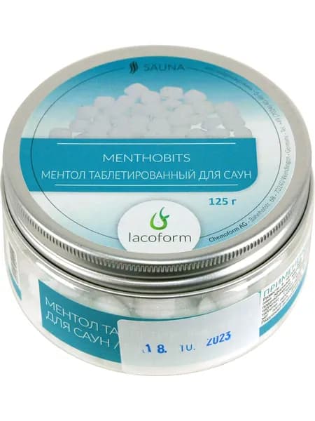 Ментол таблетированный для саун Menthobits (125 г)