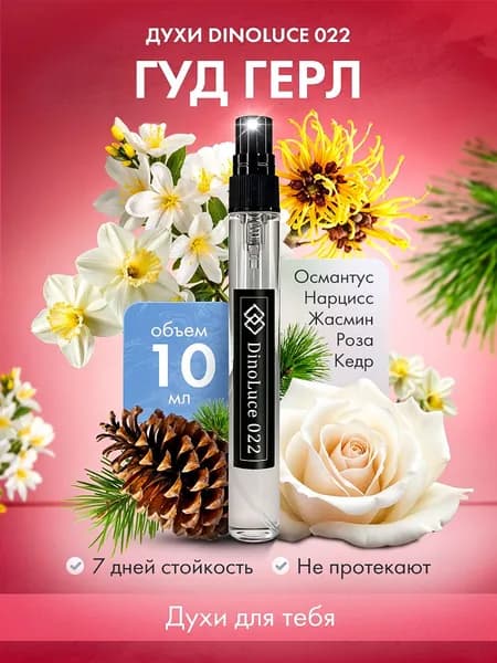 Духи DinoLuce 022 Гуд Гёрл 10 мл