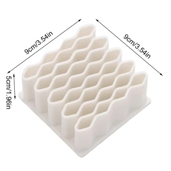 Кофр для хранения вещей 18x16x5 см 1 шт белый