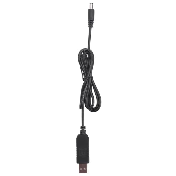 USB DC 5V to DC 12V 2.1mm X 5.5mm Модуль преобразователь постоянного тока баррель Штекерный разъем Штекер кабеля питания, кабель USB-DC -1M (5V to DC 12V)
