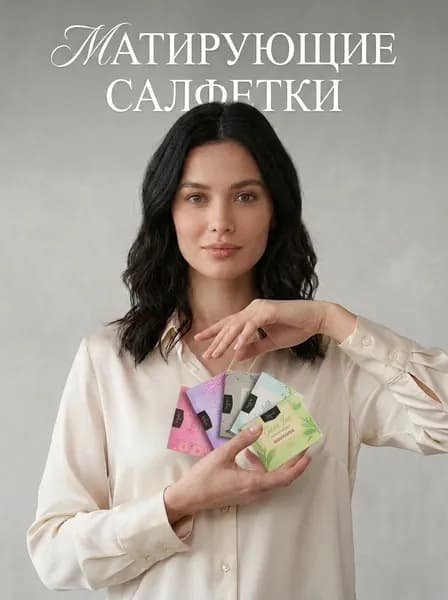 Матирующие салфетки для лица от жирного блеска