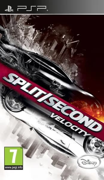 Игра Split/Second Velocity PSP Диск на PS Portable
