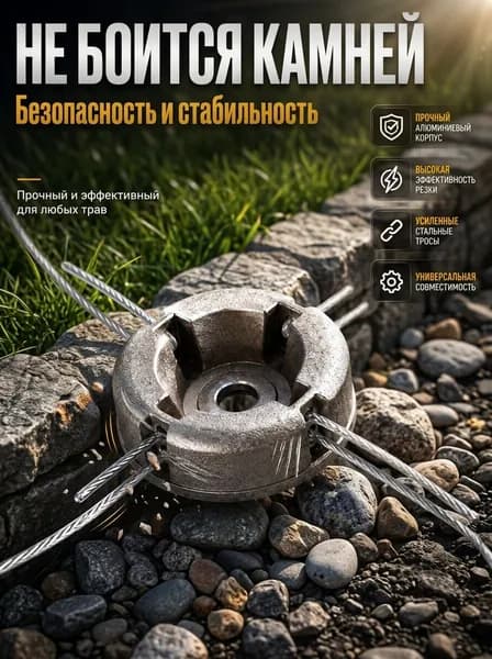 Катушка для триммера полуавтомат