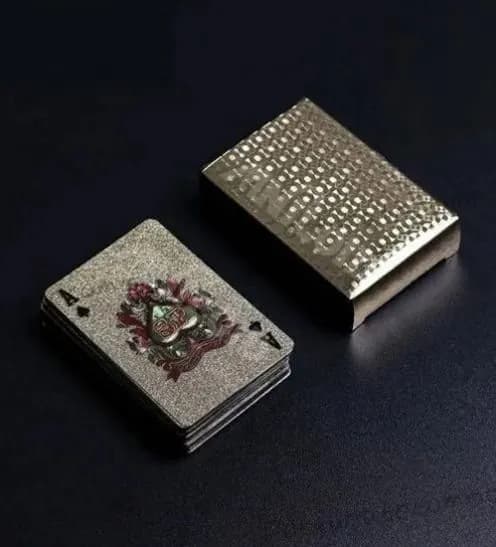Карты Неоновые Игральные 54 Шт, / Подарочные Для Покера, Карточных Игр,водонепроница