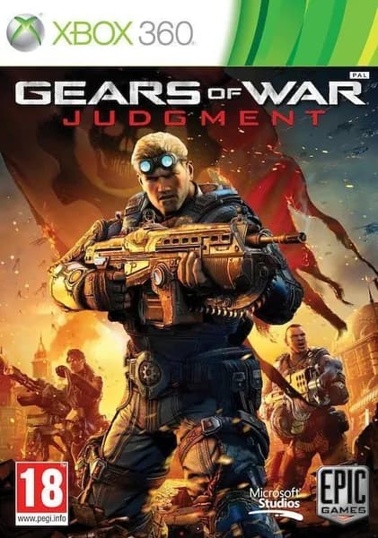 Игра Gears of War Judgment Xbox 360, Xbox One Диск