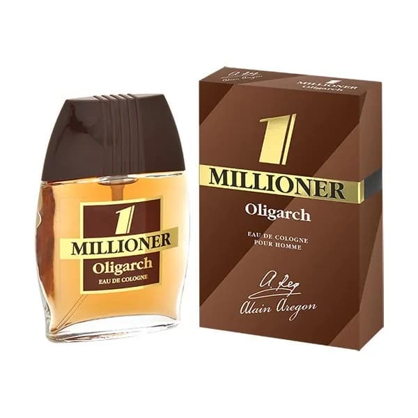 POSITIVE PARFUM men (Alain Aregon) 1 MILLIONER - OLIGARCH Одеколон 60 мл.