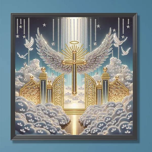 Частичная алмазная вышивка креста, 30 30 см