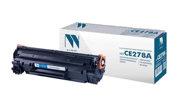 Картридж NV-Print CE278A для HP LJ P1566/P1606w чёрный, лазерный, совместимый 1шт